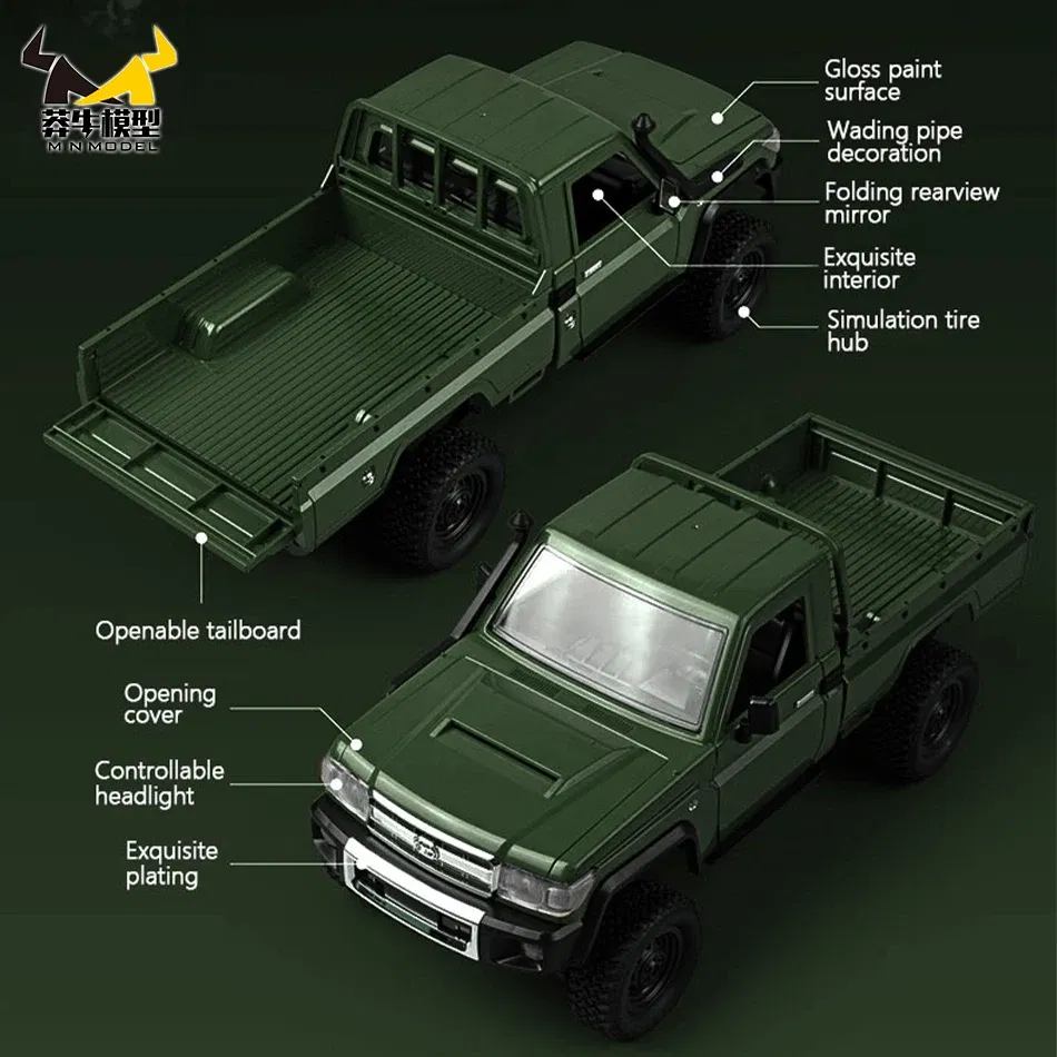 Color: camel - MN MODEL 1/12 4x4 2.4G Remote Control Climbing Car Professional LC79 Truck Off-road Vehicle Rock Crawler All Terrain Pickup Toy