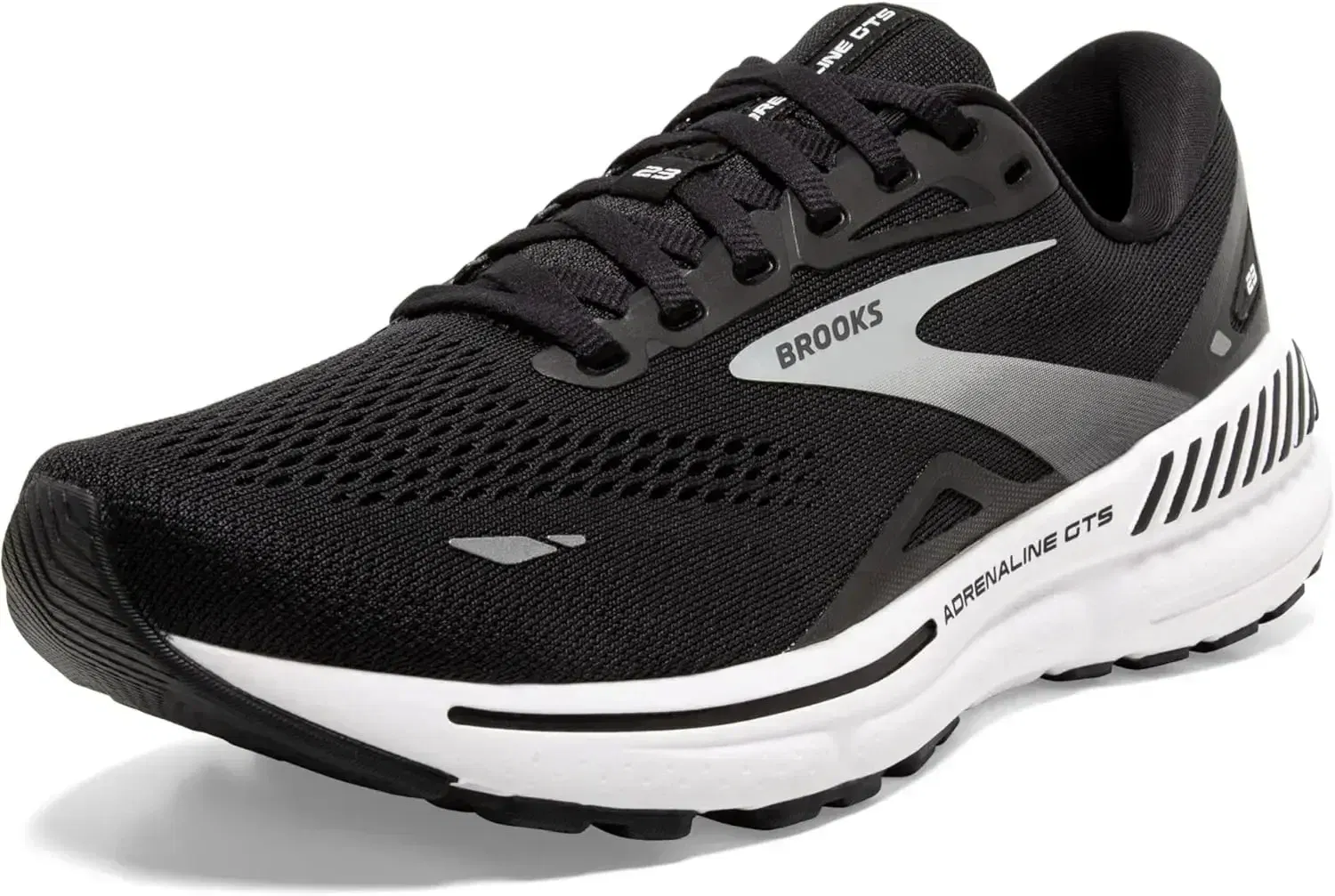 Color: Silver, Shoe Size: 41 - Brooks Men?™s Adrenaline GTS 23 Supportive Running Shoe