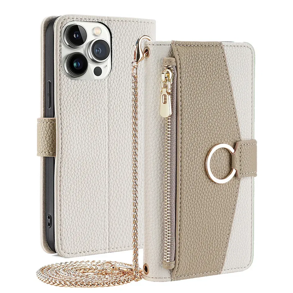Color: black, Compatibility by Model: Galaxy A25 - Leather Phone Case for SAMSUNG Galaxy A05 A06 A16 A15 A36 A56 A26 5G Crossbody Wallet Case Flip Mirror Cover with Long Lanyard