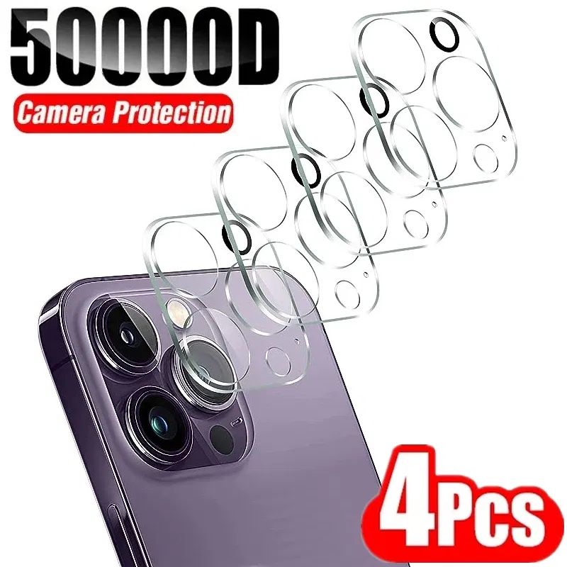 Color: Red, Bundle: Bundle4 - 4PCS Full Cover Camera Lens Protector Glass for IPhone 11 12 13 14 15 Pro Max Mini for IPhone Xs Max XR X 14Plus Tempered Glass
