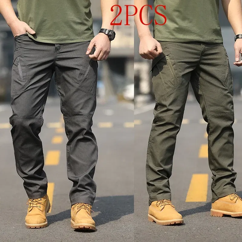 Color: Gold, Size: XXXL - Archon X9 Tactical Pants Slim Fit Waterproof Camouflage Training Pants Spring Autumn Breathable Waterproof Overalls Loose Wear