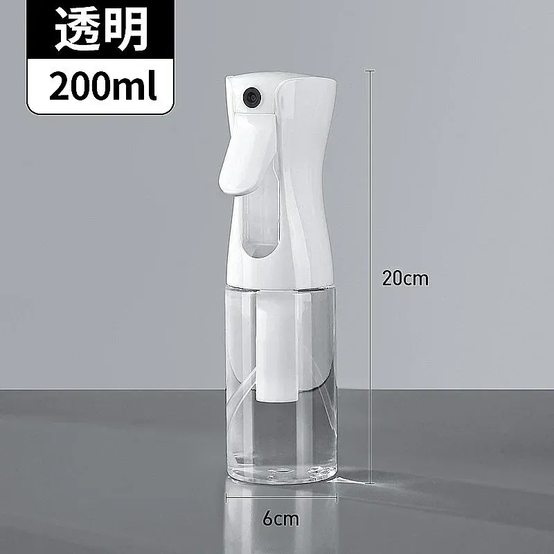 Color: Light Grey - High Pressure Continuous Spray Bottle Hair Care Makeup Water Replenishing Spray Separate Bottle Press Mist Spray Bottle