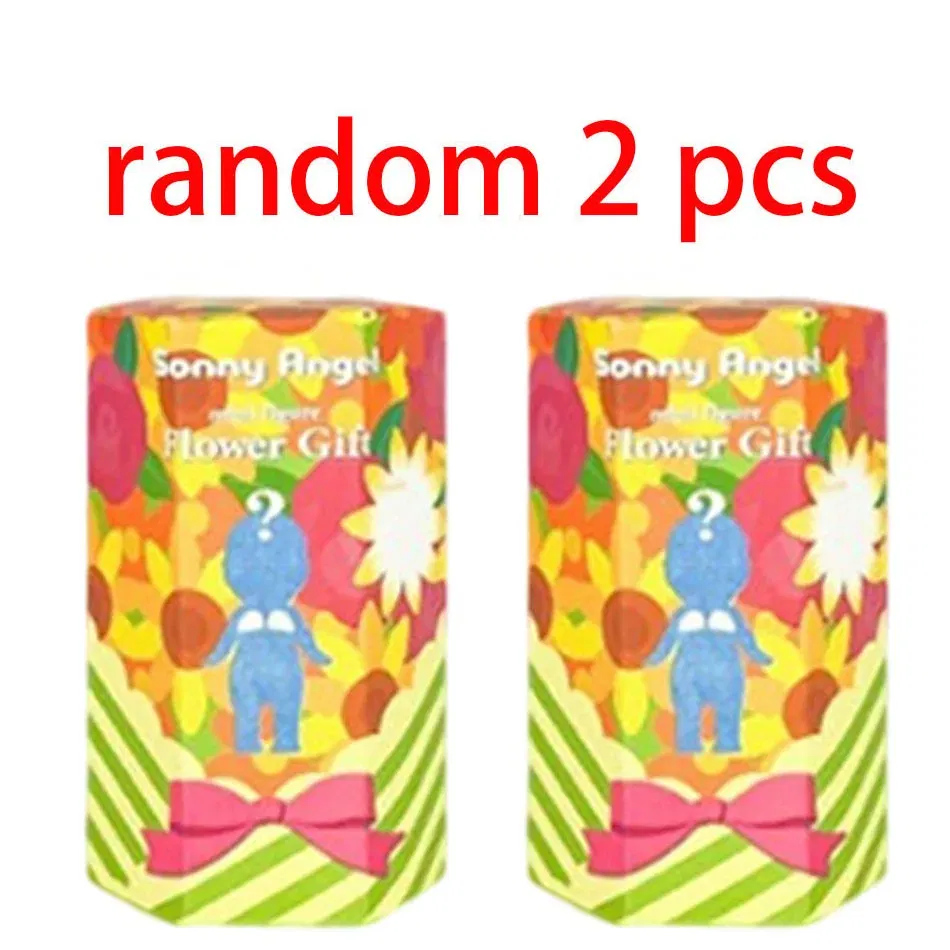 Color: Yellow - Sunshine Angel Party Angel Kids Christmas Birthday Gift Flower Gift Series Tide Doll Car Decoration Cute Blind Box