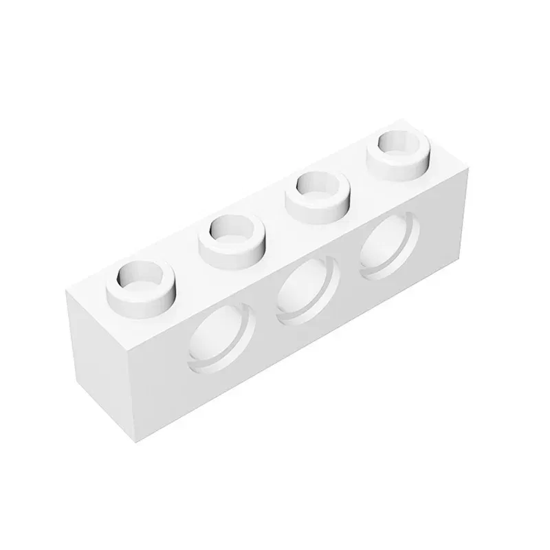 Color: black - Rainbow Pig MOC 3701 Brick 1x4 with 3 Holes Building Blocks Classic Brand DIY Assembles Particles Educational Tech Kid Spare Toy