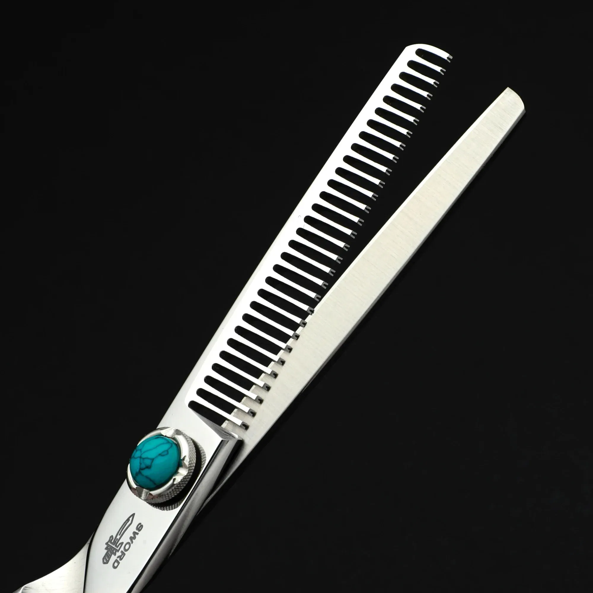 Color: Army Green - MIZUTANI professional hairdressing scissors thinning shears 6-6.5-7 inch barber scissors VG10 steel Hair cutting machine