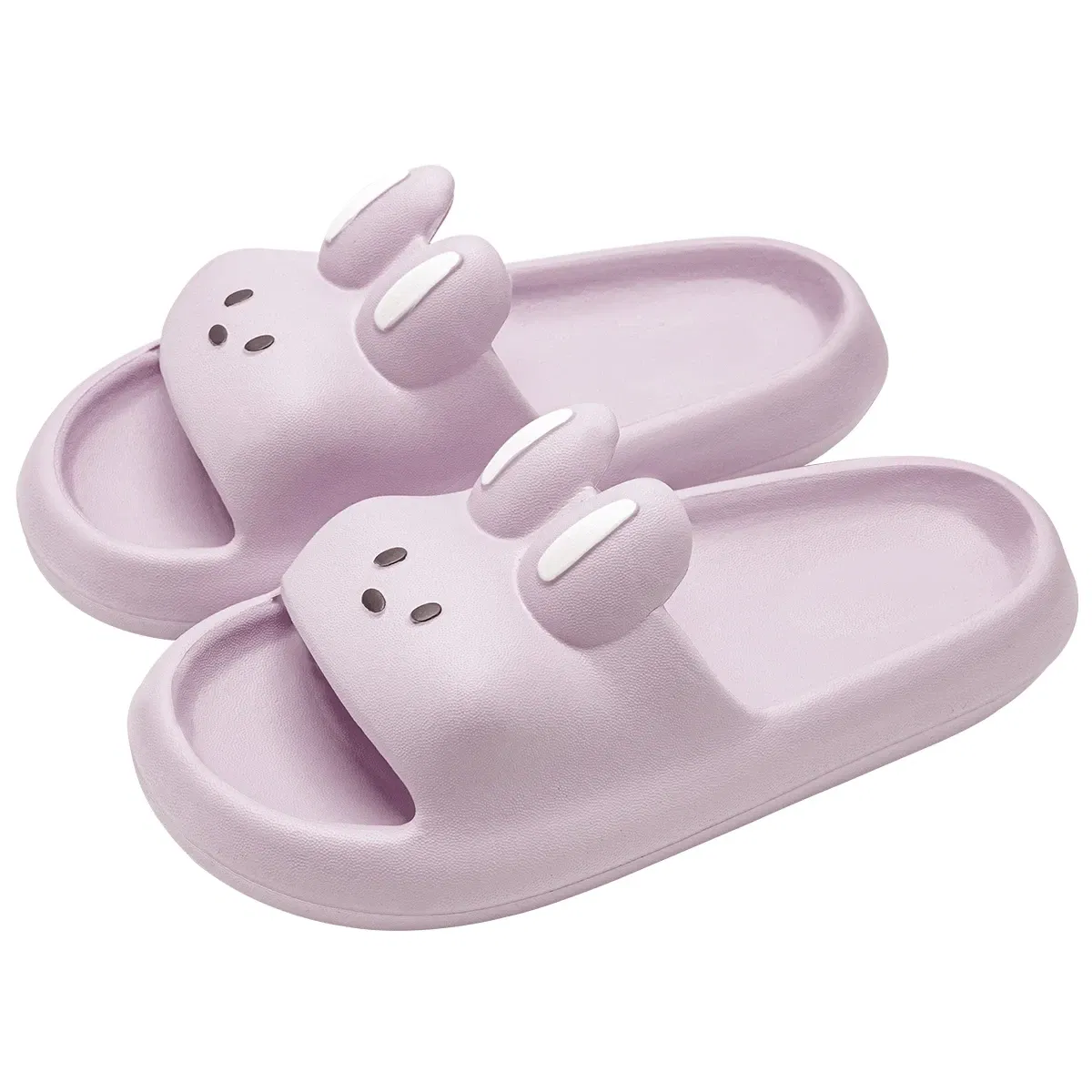 Color: green, Shoe Size: 40 - Pillow Rabbit Slippers for Women and Men | House Slides Shower Sandals | Extremely Comfy | Cushioned Thick Sole