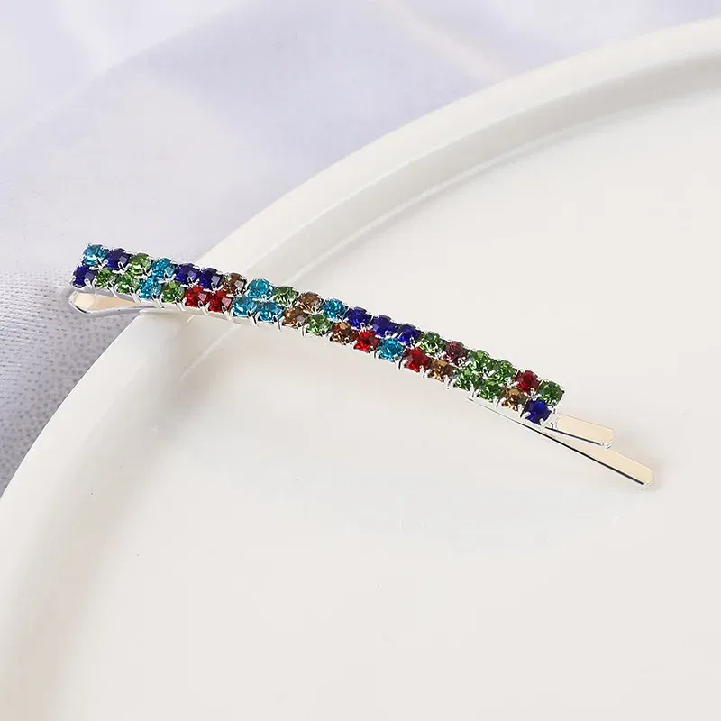 Color: army green, Ships From: CHINA - 2020 New Elegant Rhinestone Hairpins Women Girls Hair Clips Pin Accessories Hair Ornaments Hairclip Hairgrip Barrettes Headdress