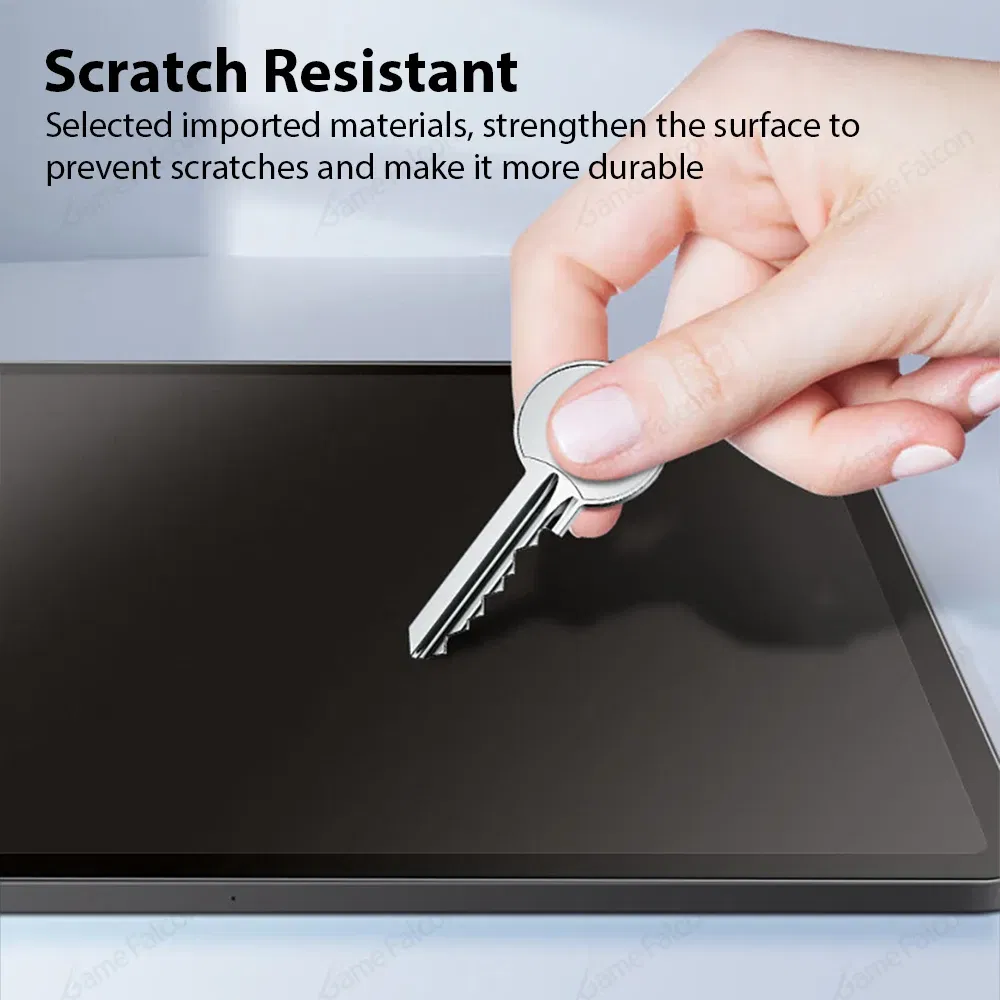 Color: Silver - Like Paper Film For iPad Pro 13 11 12.9 6th M4 M2 10 9 9th 10th Generation 10.9 Air 5 4 3 Mini 6 10.2 Screen Protector Paperfeel
