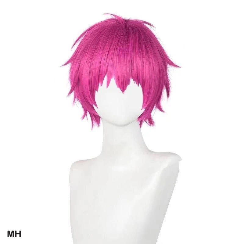 Color: Yellow, Stretched Length: 12inches - Unisex Short Bob Cosplay Wig with Bangs | Blonde Purple Gray Color | Halloween Party Lolita Costume Wig
