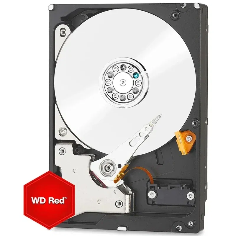 Capacity: 1TB - Original Western Digital WD Red NAS 4TB 3TB 3.5" Internal Hard Drive HDD SATA 6GB/S 2TB 1TB SATA 64 MB Cache HDD For Desktop