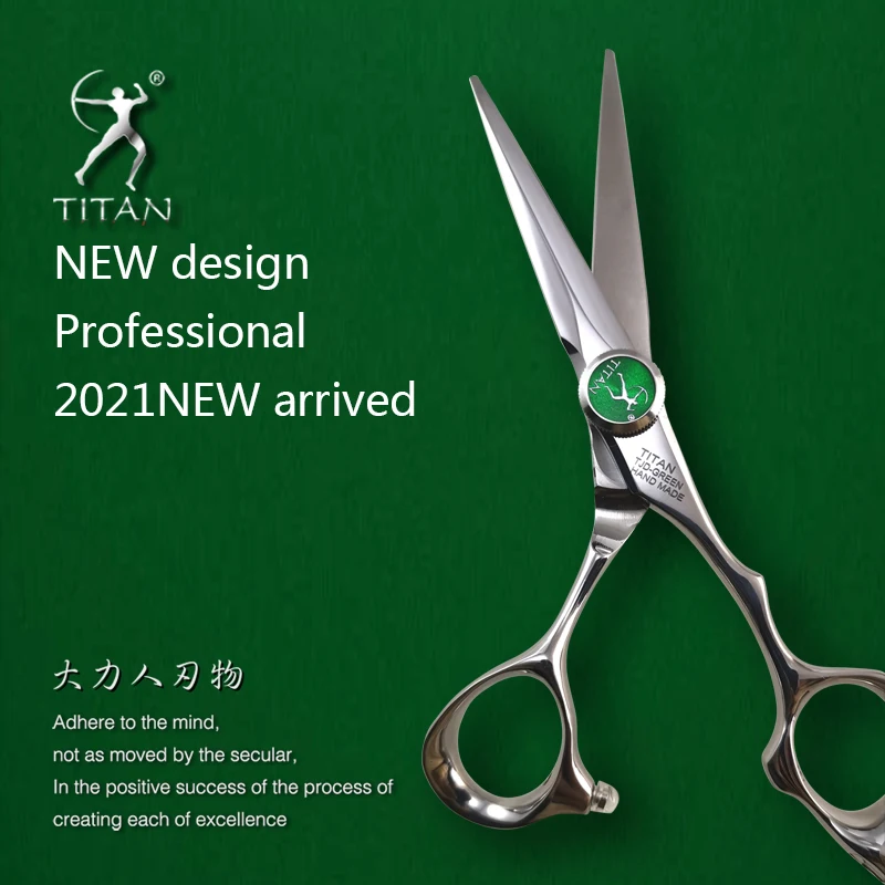Color: Blue - Titan Hairdressing Scissors 6 Inch Hair Scissors Professional Barber Scissors Cutting Thinning Styling Tool Hairdressing Shear