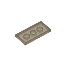 Color: Trans-red - MOC PARTS SET Model GDS-614 Tile 2 x 4 compatible with lego 87079 pieces of children's toys Assembles Building Blocks Technical