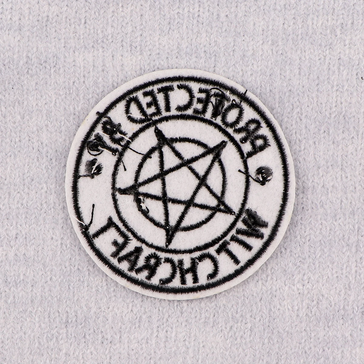 Witch Embroidery Patch Halloween Iron On Patches For Clothing Tarot Thermoadhesive Patches On Clothes DIY Sew Badges