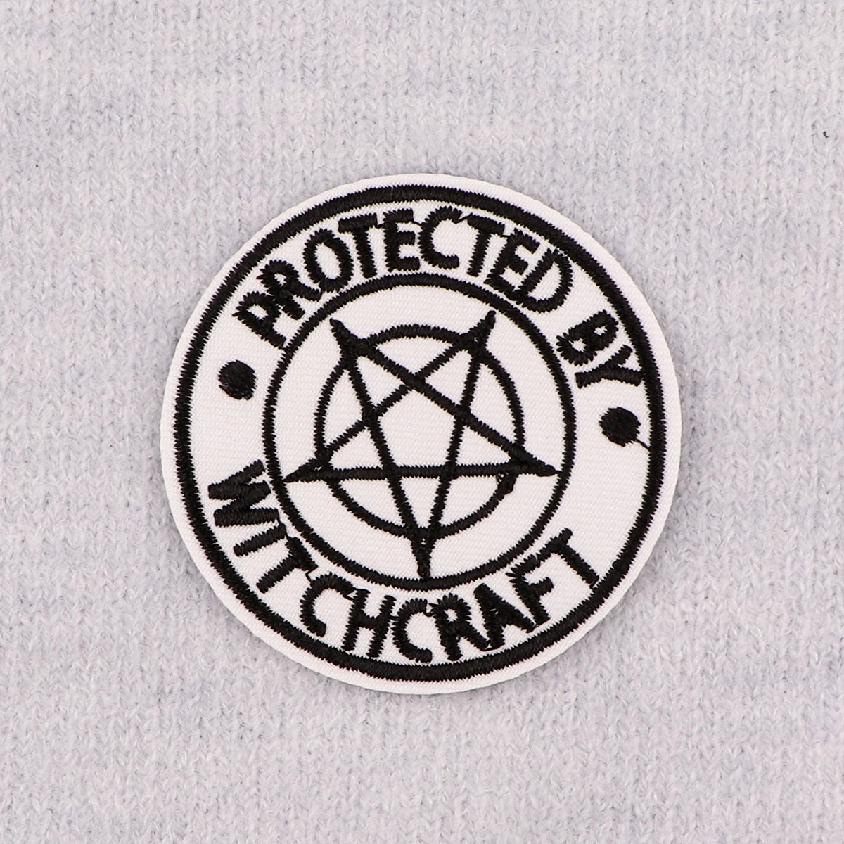 Witch Embroidery Patch Halloween Iron On Patches For Clothing Tarot Thermoadhesive Patches On Clothes DIY Sew Badges