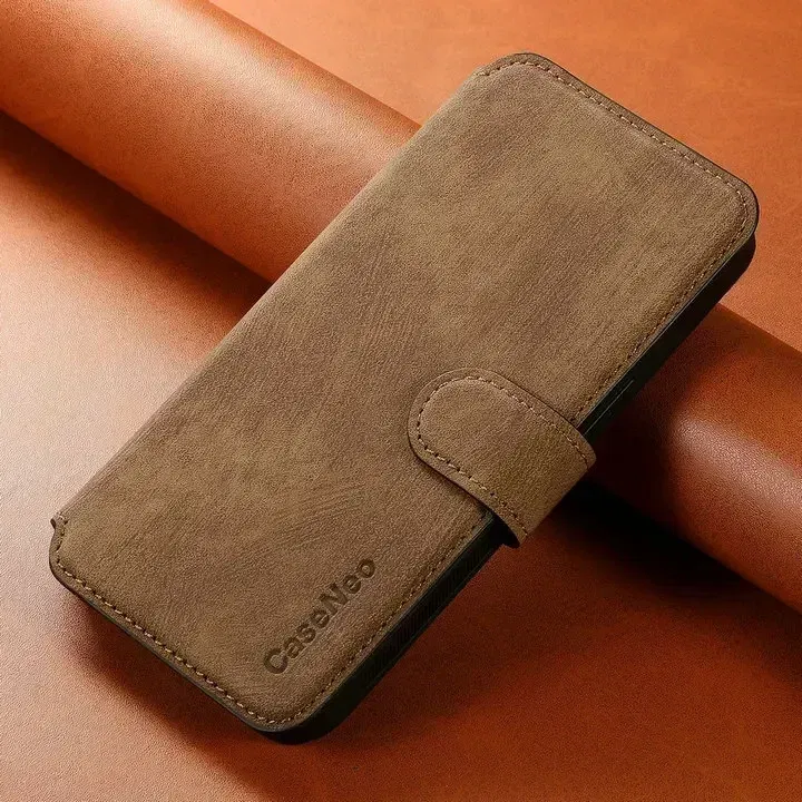 Color: Brown, Material: PU - Detachable 2IN1 Leather Card Funda for Xiaomi Poco F7 X7 M7 Pro 5G Luxury Case Magnetic Wallet Etui Poco X7 Pro F 7 Ultra Cover