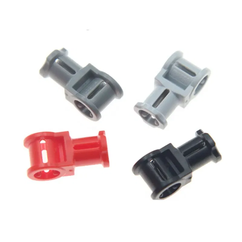 Color: black - Rainbow Pig MOC Particles 32039 42135 High-Tech Axle Connector with Axle Hole Building Blocks Parts Kids DIY Educational Toys