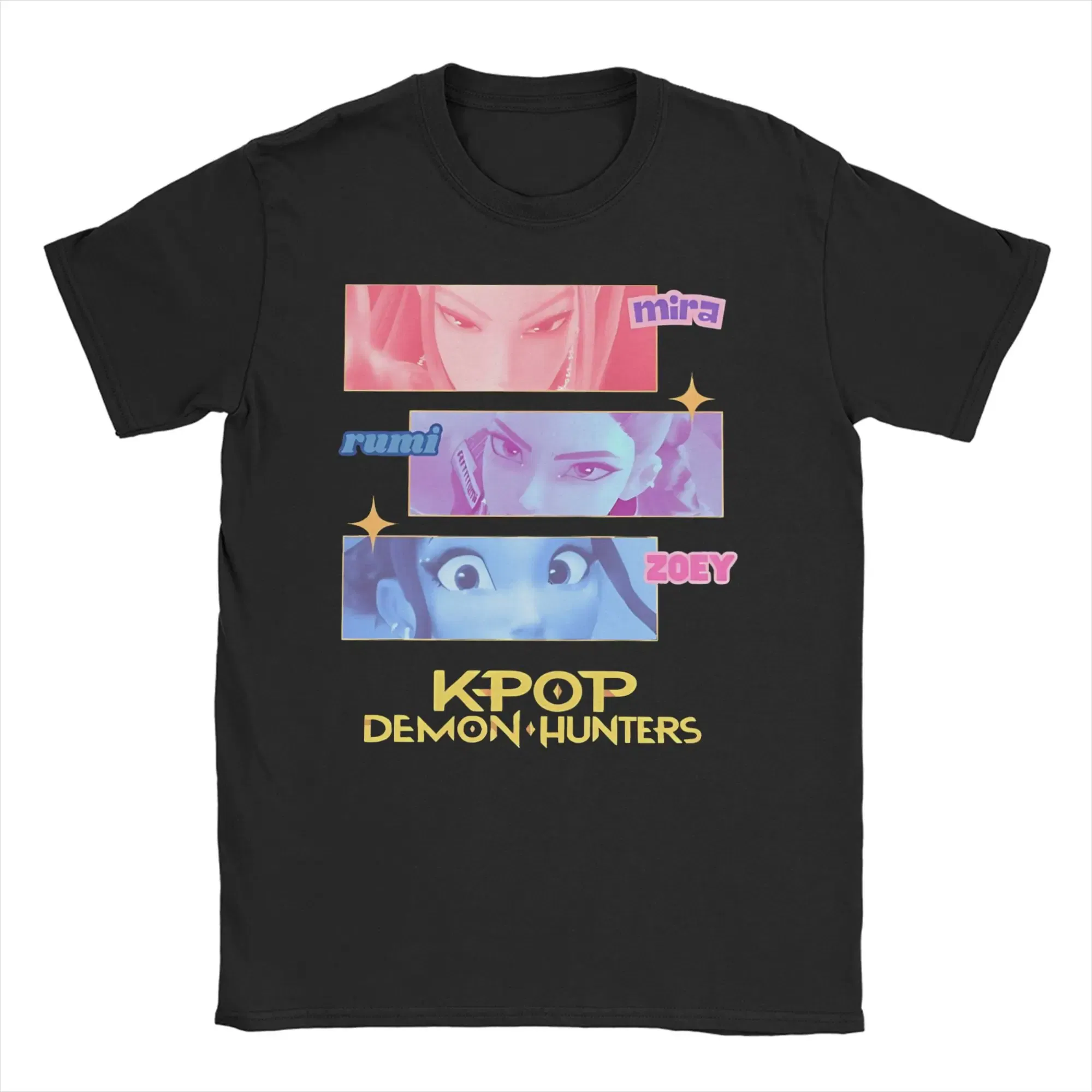 Color: Gold, Size: 5XL - Derpy Tiger Cat T Shirt Men Women's Cotton Unique T-Shirt Round Collar Huntrix Kpop Demon Hunters Tees Short Sleeve 4XL 5XL 6XL