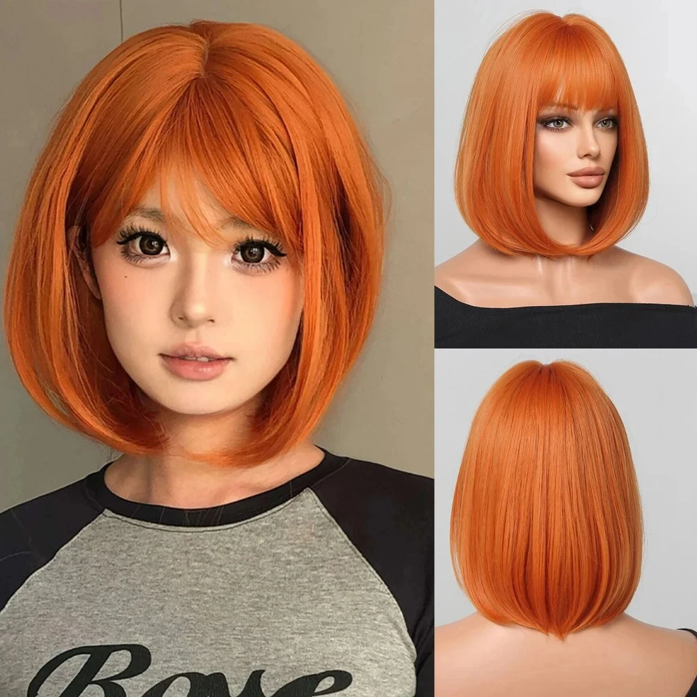 Color: P1B/613 - Light golden synthetic wig with big waves for Halloween party, cosplay wig, everyday wig, high-temperature hair silk wig set