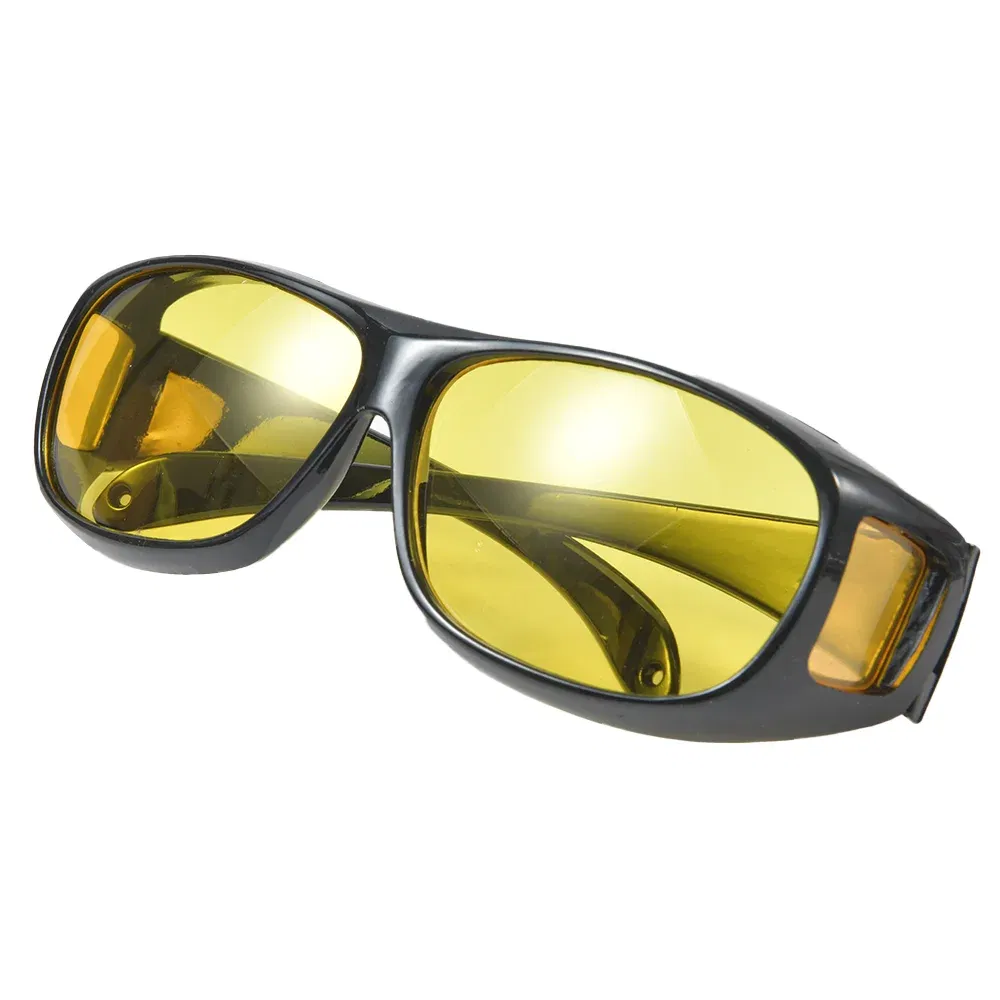 Color Name: Silver - Car Night Vision Sunglasses Night Driving Glasses Driver Goggles Unisex Sun Glasses UV Protection    Sunglasses