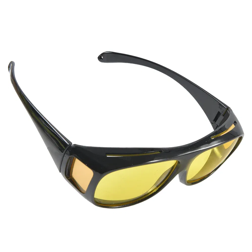 Color Name: Silver - Car Night Vision Sunglasses Night Driving Glasses Driver Goggles Unisex Sun Glasses UV Protection    Sunglasses