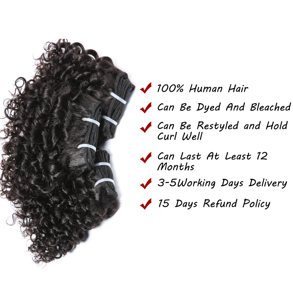 Hair Color: OT Turquoise, Stretched Length: 12inches, Longest Hair Proportion: 10A - Code Calla Bouncy Curly Hair Bundles Double Draw Indian 6inch Short Cut Remy Human Hair Extensions Natural Black Brown Color