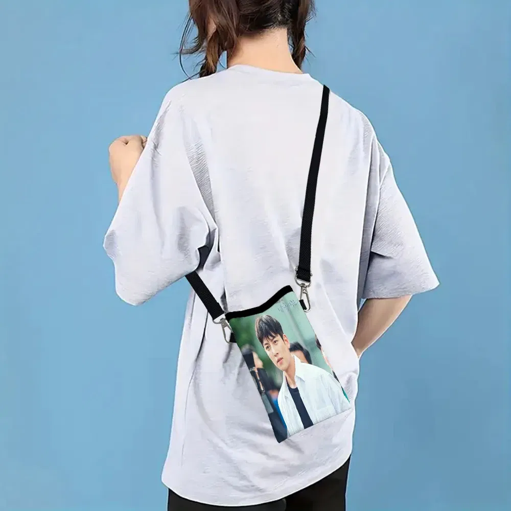Color: Chocolate, Size: Extra Large - Ji Chang Wook Phone Bag Adjustable and Detachable Strap Designed for Women Crossbody Convertible ShoulderBag3.3