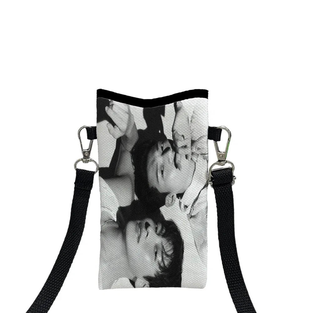 Color: Chocolate, Size: Extra Large - Ji Chang Wook Phone Bag Adjustable and Detachable Strap Designed for Women Crossbody Convertible ShoulderBag3.3