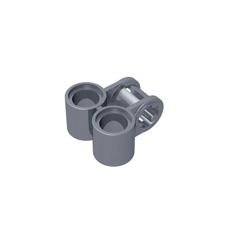 Color: Dark Khaki - Gobricks GDS-927 Technical, Axle and Pin Connector Perpendicular Double compatible with lego 32291 pieces of children's toys