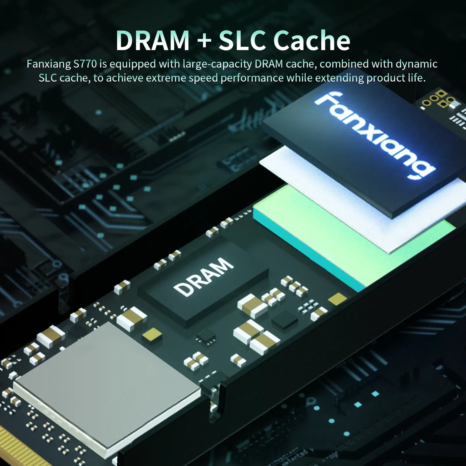 Color: Dark Blue, Ships From: CHINA - 2025 Fanxiang S660/S770/S880 SSD NVMe M2 PCIe4.0x4 1TB 2TB 4TB Internal Solid State Drive For PlayStation5/PS5 Desktop SSD Hard