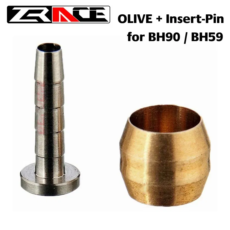 Color: Burgundy - ZRACE Insert Set for SM-BH90 / SM-BH59 Brake Hose (OLIVE + Insert-Pin) hydraulic hose inserts hose fitting for BH59 BH90 hose