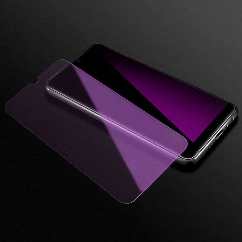 Color: Lucent, Material: Anti Blue Light, Bundle: Bundle1 - 3pcs Anti Blue Purple Light Tempered Glass For Huawei Mate 20 Lite/Mate 40 Lite/View 30/Y9A/Nova 8 SE  Screen Protector Glass