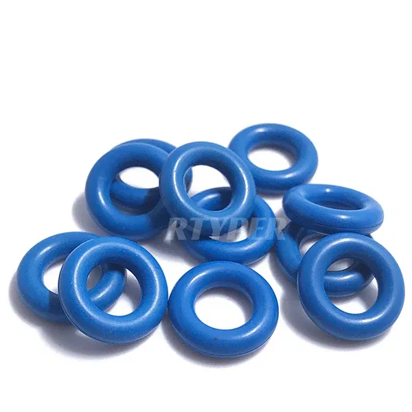 Color: Blue - 100pieces Universal Rubber Orings 7.52*3.53 21018 For Bosch 1280210796 Audi A4 S4 BMW