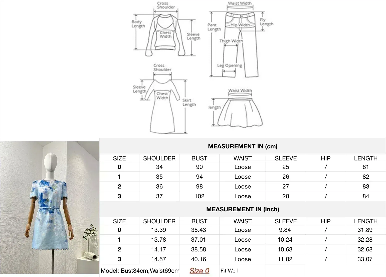 Blue Floral Print Elegant New Beach Style High Quality Linen Short Sleeve Shell Edge Diamonds Women Lady Mini Dress