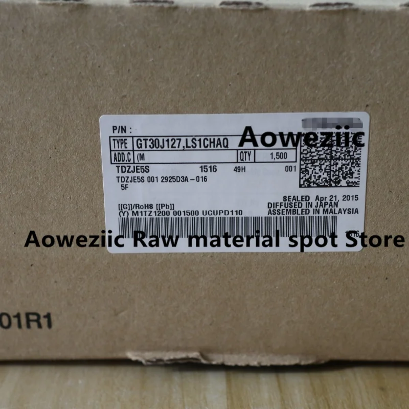 Color: MAROON - Aoweziic 100% New  Imported Original GT30J127  30J127  TO-220F LCD Power Supply