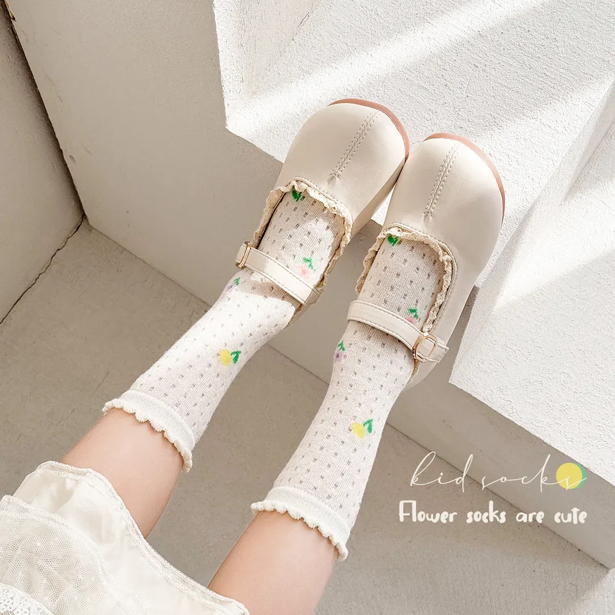 Color: Beige, Size: 10-12T - 5 Pairs/bag Summer Socks Girls Mesh Socks  Baby Socks Summer Cotton Socks Thin Mesh Sock 1-12T Children's Crew Socks Solid Color