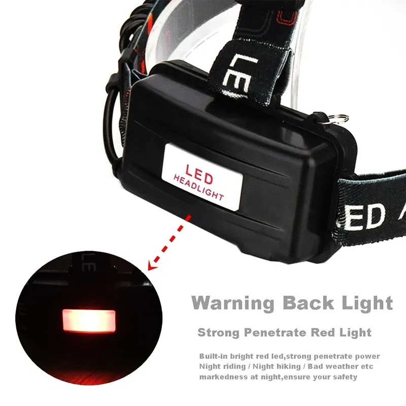 Emitting Color: Cold White, Ships From: CHINA - ZK20 LED Headlamp 8000 Lumen Torch Flashlight Headlight Waterproof Head Light Camping Hiking Fishing Mining Light Lamp Torch