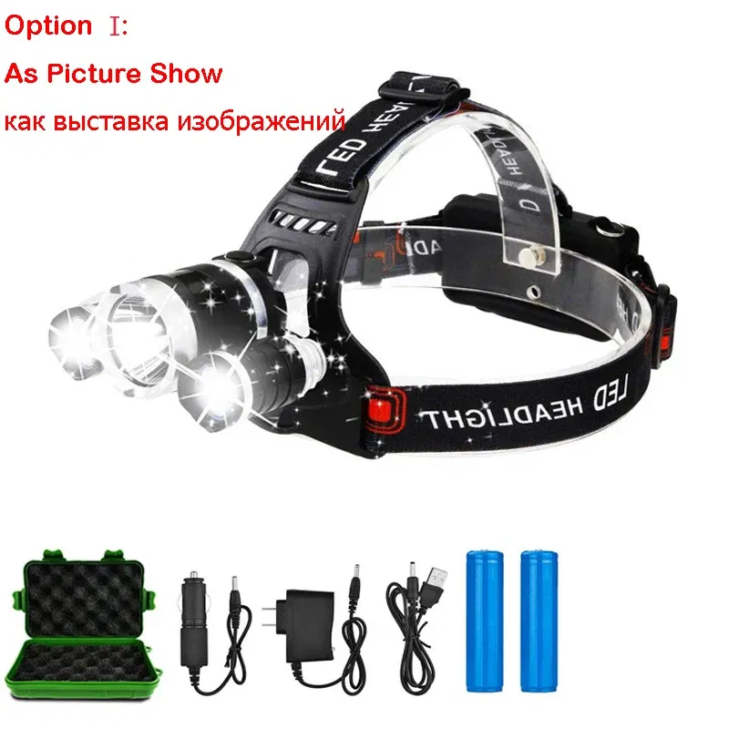 Emitting Color: Cold White, Ships From: CHINA - ZK20 LED Headlamp 8000 Lumen Torch Flashlight Headlight Waterproof Head Light Camping Hiking Fishing Mining Light Lamp Torch
