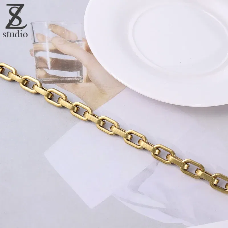 Color: Silver, Ships From: CHINA - Luxury Design Saddle bag Luxury Shoulder Straps replaces Cross-arm Shoulder Copper Color Lightweight Chain