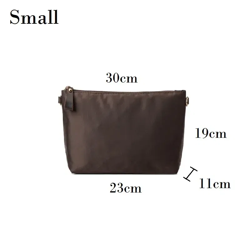 Color: MULTI - Nylon Organizer Insert Bag Women Nylon Travel Insert Travel Makeup Bag Traveling Multi-functional Makeup Insert Bags
