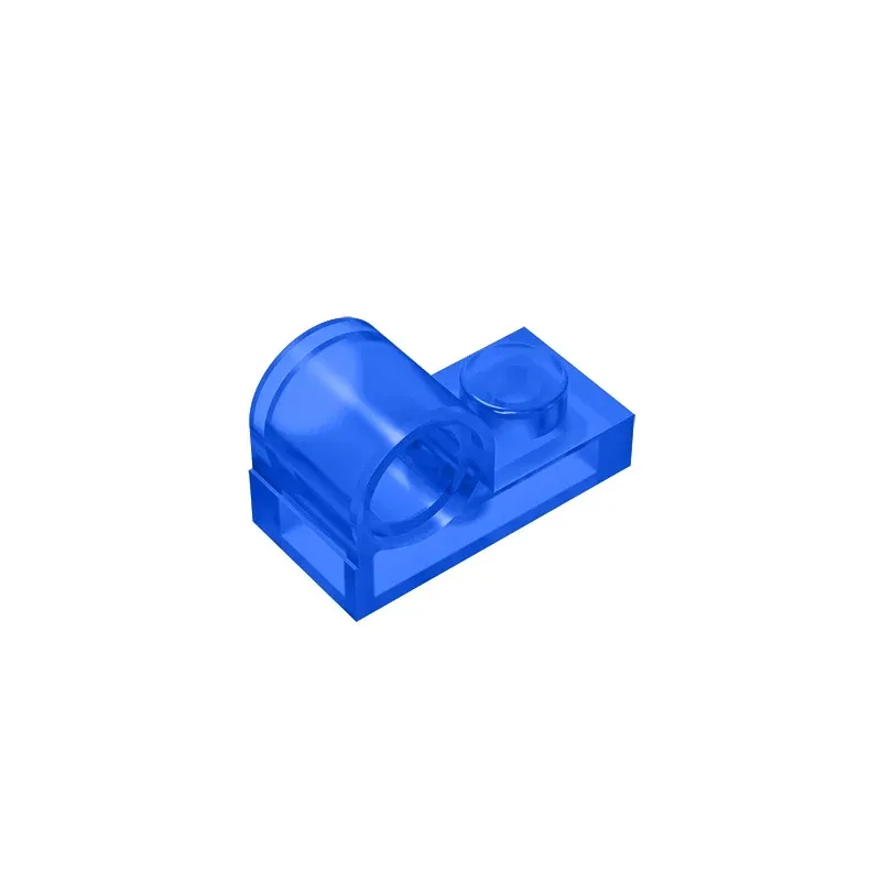 Color: DARK GRAY - Gobricks GDS-811 Plate, Modified 1 x 2 with Pin Hole on Top compatible with lego 11458 pieces of children's DIY