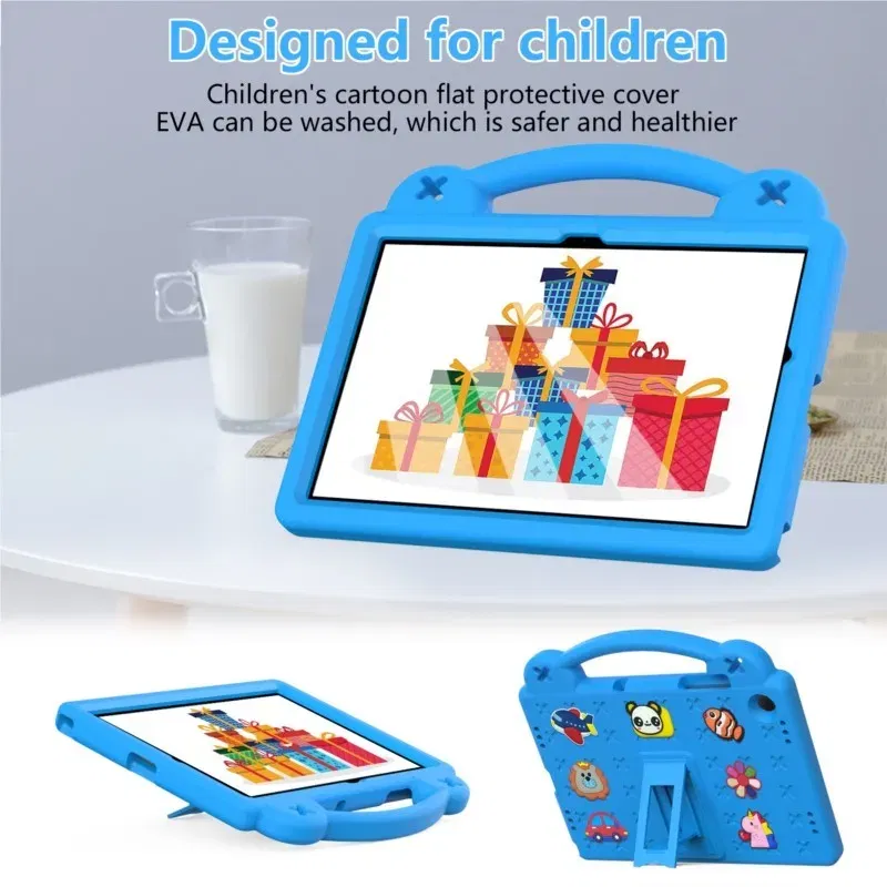 Color: Green, Size: eleven - Case For Samsung Galaxy Tab A9 Plus 11 Inch 2023 SM-X210 SM-X215 Shock Proof Full Body Kids Children Safe Non-toxic Tablet Cover