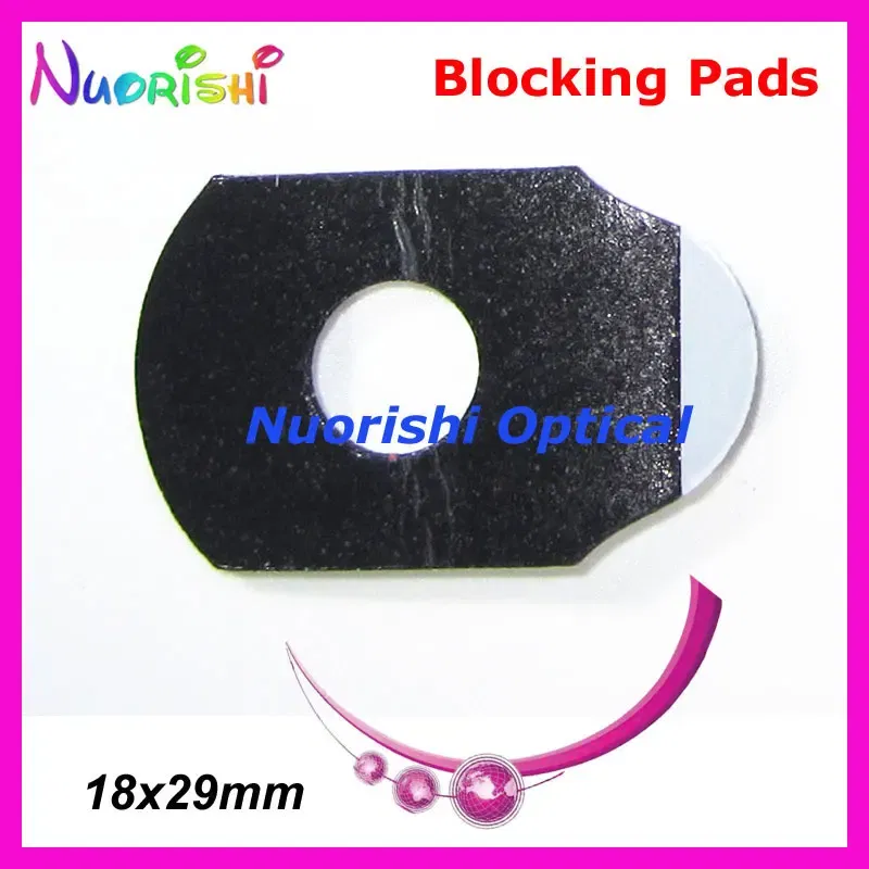 Frame Color: green - 1696M 18x29mm import Lens Lab Supplies Adhesive Tape Edging Polishing Sticker Finish Blocking Pads Accessories