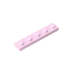 Color: WHITE - Gobricks GDS-90026 Plate 1 x 5 compatible with lego 78329 Technical gifts Assembles Building Blocks Liftarm Modified