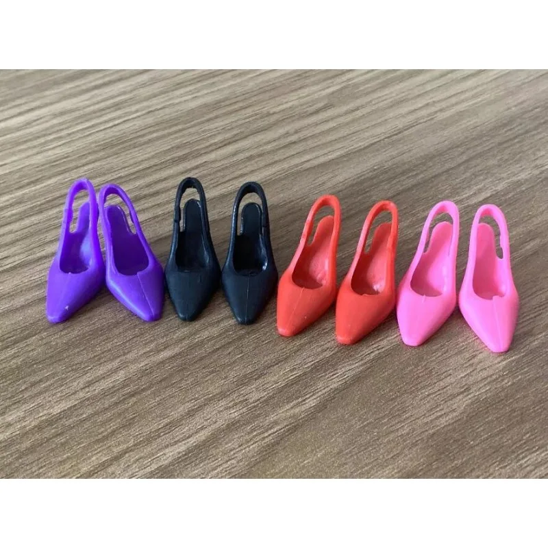 Color: Chocolate - New styles toy accessories high heels left and right foot MTM shoes for your BB doll BBIKG160