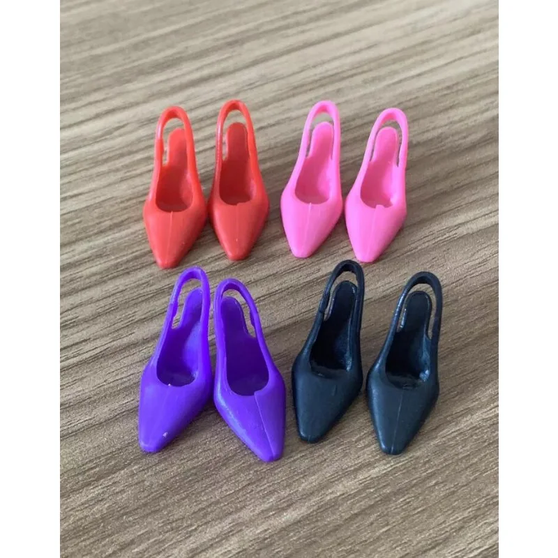 Color: Chocolate - New styles toy accessories high heels left and right foot MTM shoes for your BB doll BBIKG160