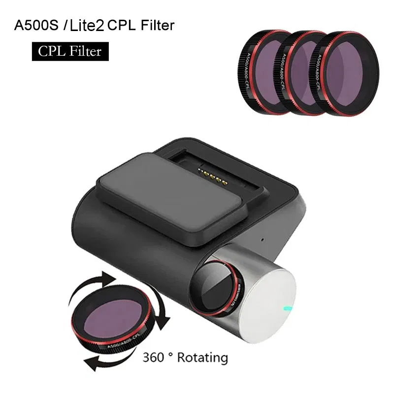 Color Name: WHITE - For 70mai Dash Cam Pro plus + A500S LIE2 A200 Dash Cam Film and Static Stickers for 70mai A500S / LIE2 A200 Dash Cam Mount