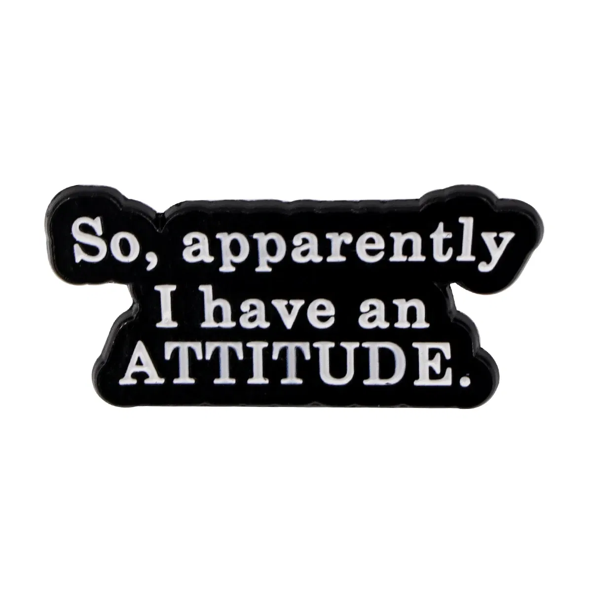 Metal color: Imitation Rhodium Plated - Funny Quotes Enamel Pins Skeleton Women's Brooches Men Lapel Pins Badge on Backpack Costume Accessories Phrase Jewelry Gifts