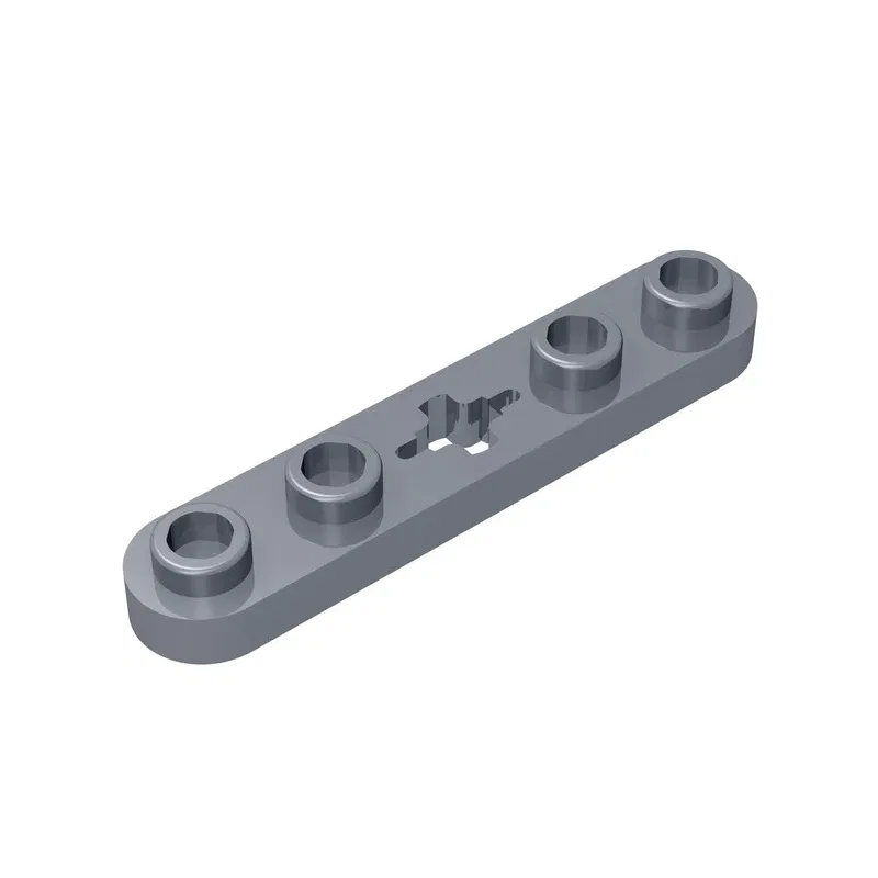 Color: Multicolor - Gobricks GDS-900 Plate 2 x 4 Technical, Plate 1 x 5 with Smooth Ends, 4 Studs and Center Axle Hole compatible with lego 32124