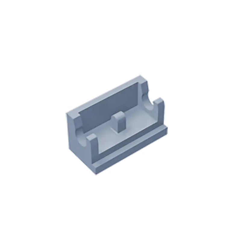 Color: army green - Gobricks 10PCs Building Blocks MOC Assembles Parts Compatible With 3937 DIY enlighten Block Bricks Educational Gift Toys 2022