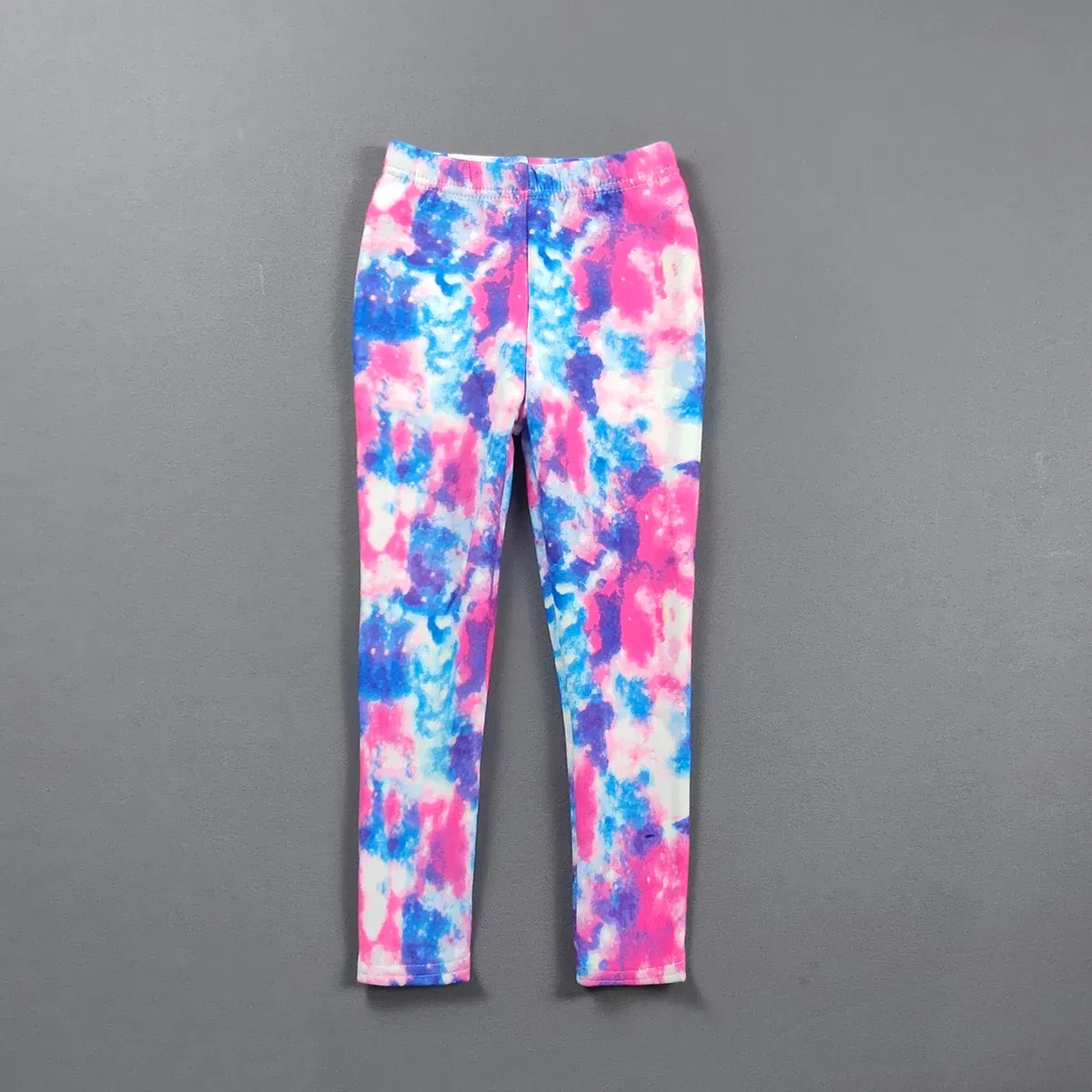 Color: Beige, Kid Size: 3T - 2-11Y Girls' Pants Autumn and Winter Slim Fit Warm Bottom Pants Thickened Velvet Printed Children's Pants Baby Casual Pants